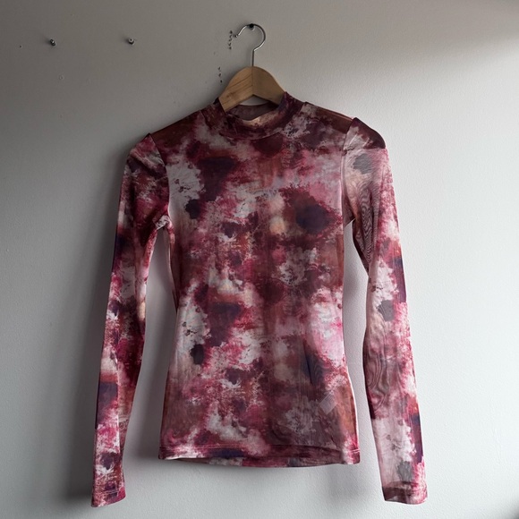 Bardot Lea Mesh Top In Tie Dye - XS - Picture 4 of 13